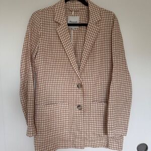 NWT - Madewell - 100% Linen Shorts & Blazer Set